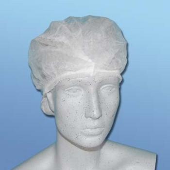 OP-Einmalkopfhaube Bouffant weiß, 100 Stk.
